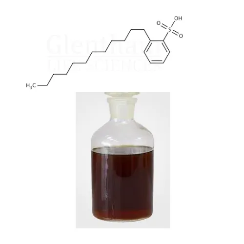 96 ٪ Dodecylbenzenesulfonic اسید آزمایشگاه برای ddetergents cas 27176-87-0