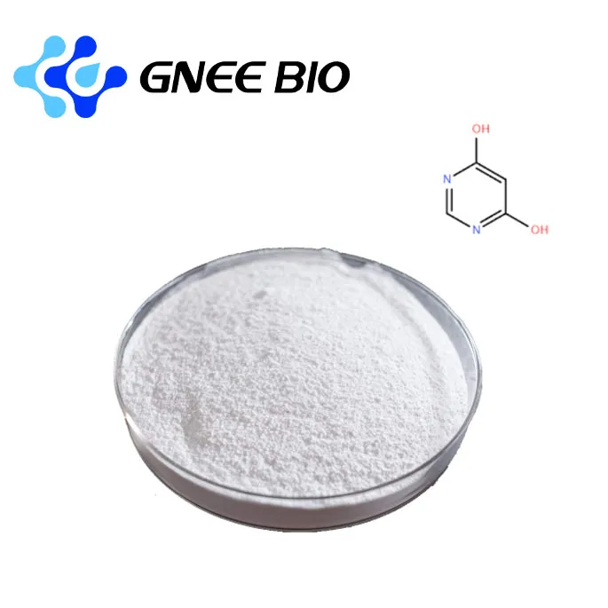 98 ٪ پودر کریستال زرد 4 ، 6- dihydroxypyrimidine cas 1193-24-4