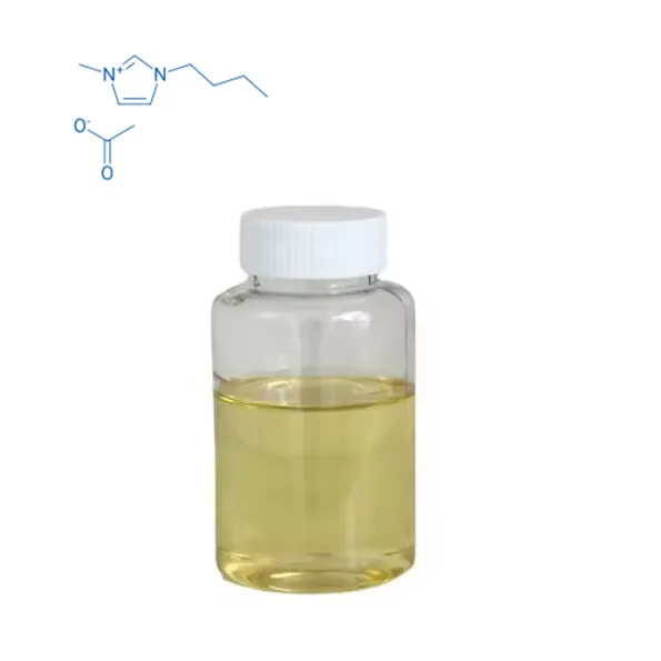99 ٪ خلوص 1- butyl -3- methylimidazolium acetate lonic lonic cas 284049-75-8