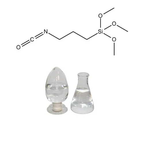 عامل اتصال 3- isocyanatopropyltrimethoxysilane برای پوشش CAS 15396-00-6