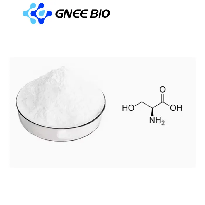 CAS 56-45-1 L-Serine Powder API مواد اولیه
