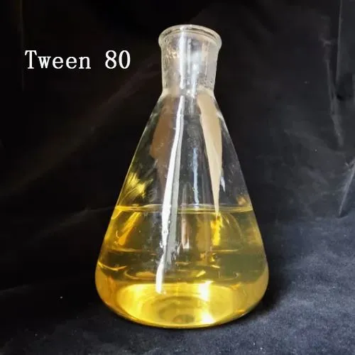 درجه غذا Tween 80 یا Polysorbate 80 برای امولسیفایر CAS 9005-65-6