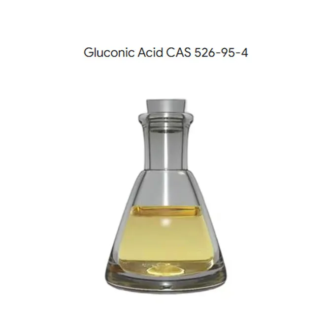 مایع اسید گلوکونیک 50 ٪ برای درجه مواد غذایی 526-95-4
