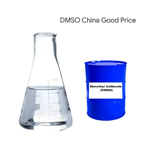 کیفیت بالا 99.9% دی متیل سولفوکسید DMSO مایع CAS 67-68-5