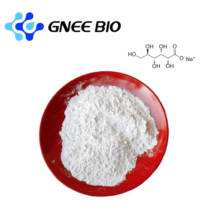 درجه صنعتی 99 ٪ گلوکونات سدیم یا اسید گلوکونیک نمک سدیم CAS527-07-1