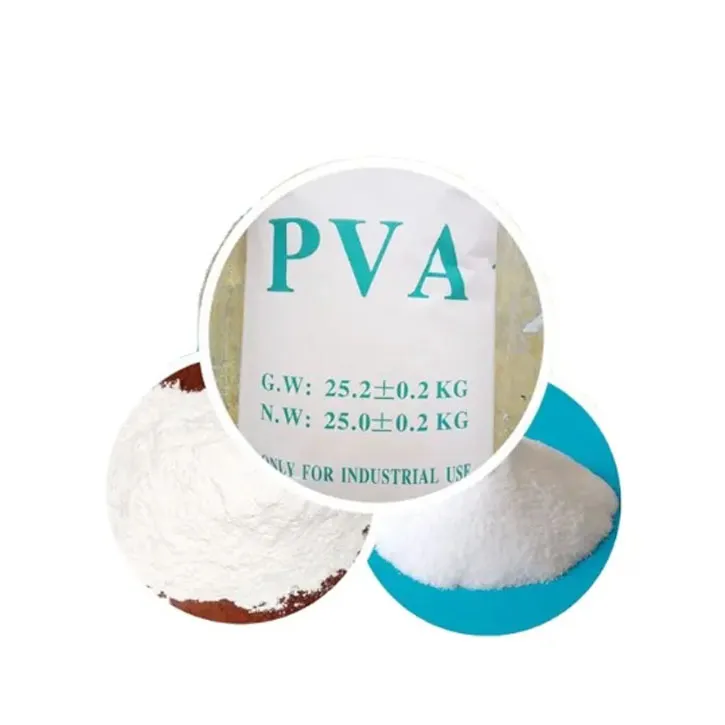 پلی پلی درجه صنعتی (الکل وینیل) PVA پودر CAS 9002-89-5